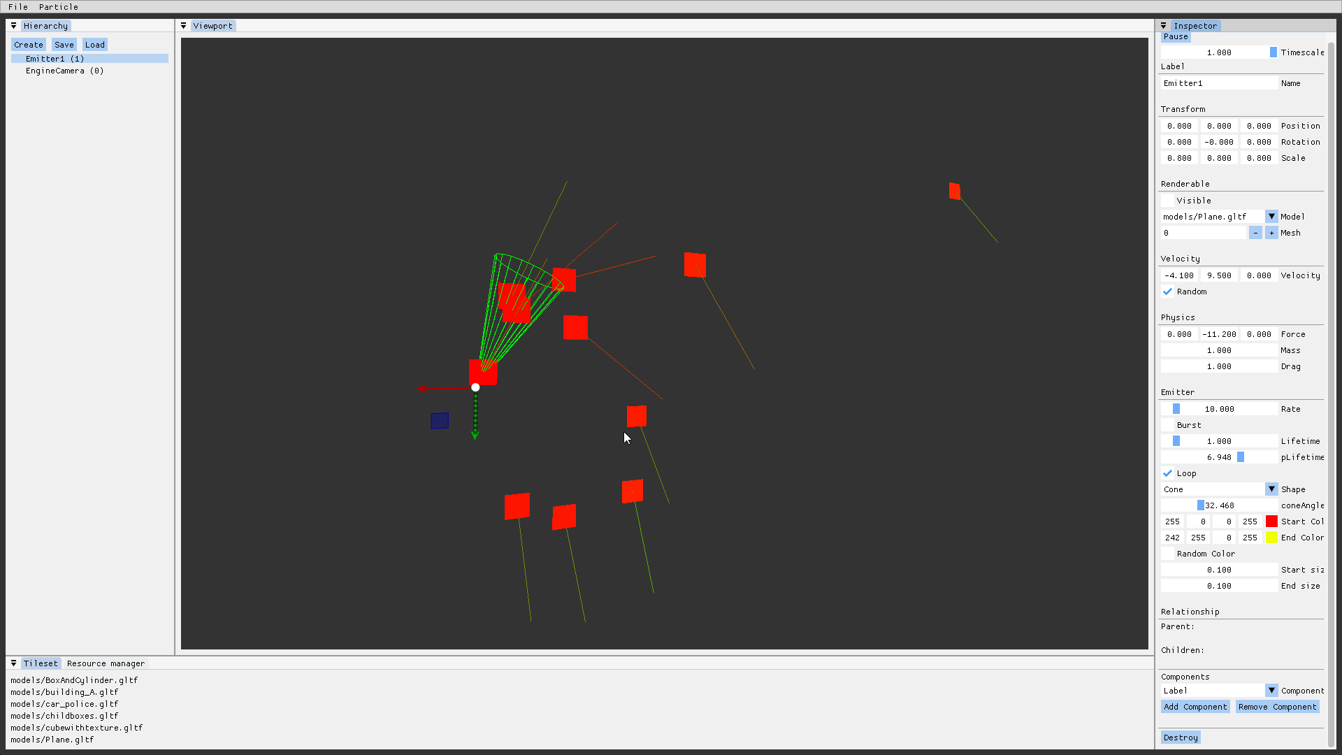 particles